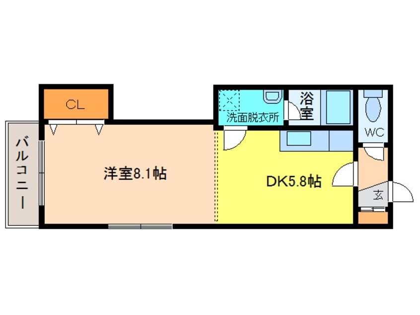 間取図 アクティブマンションα