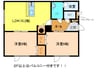 フローレンス 2LDKの間取り