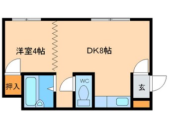 間取図 パレスいずみ