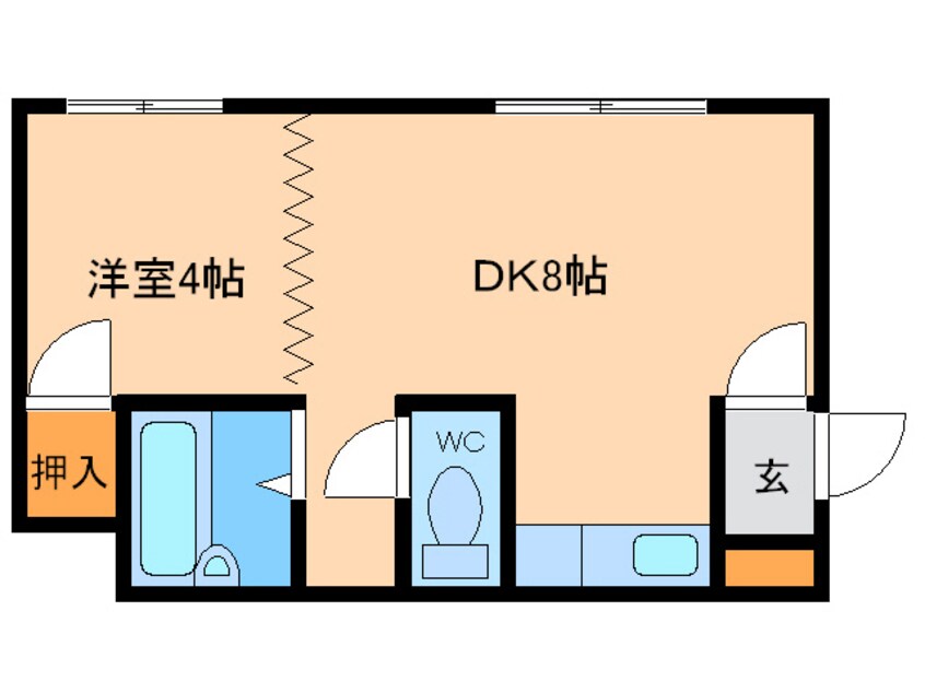 間取図 パレスいずみ