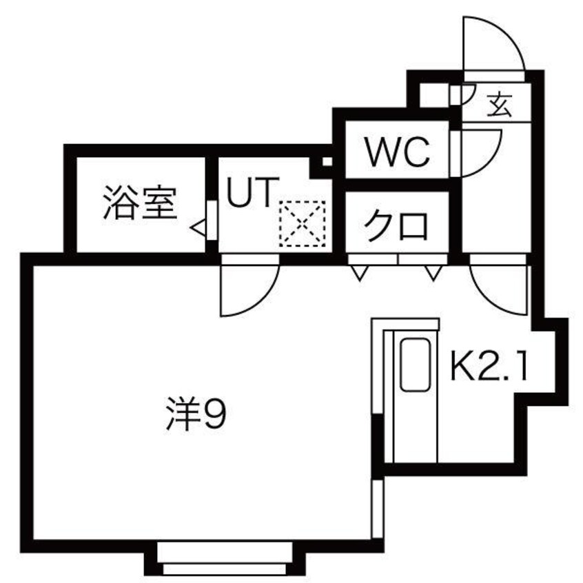 間取図 プロムナード