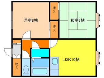 間取図 中田マンション