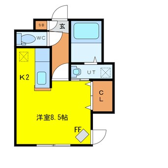 間取図 ラダトーム恵み野