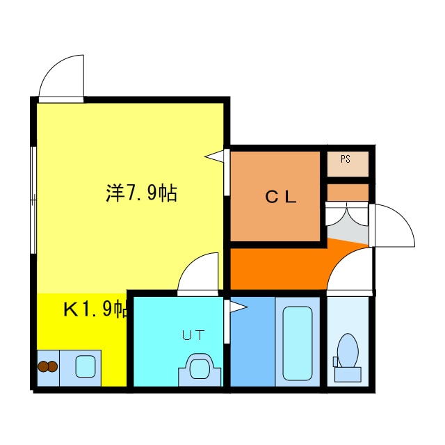 間取り図 ラダトーム恵み野