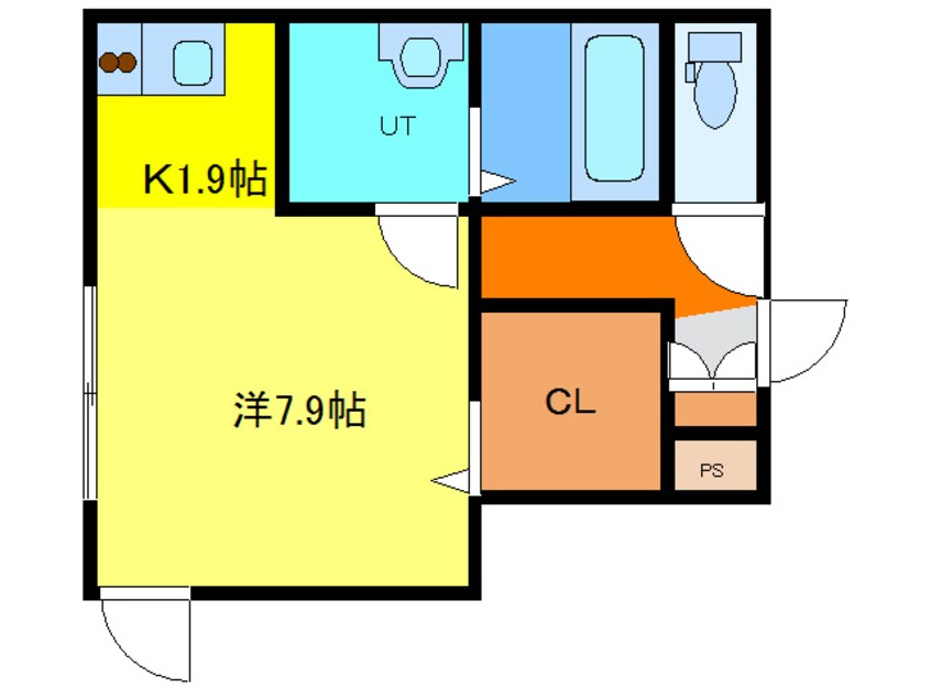 間取図 ラダトーム恵み野