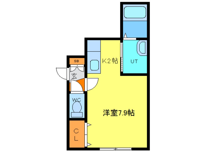 間取図 マリオット恵庭Nouth