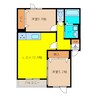 Virgo文京町 2LDKの間取り