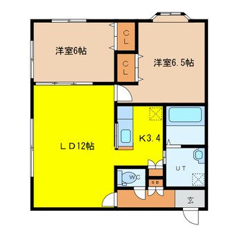 間取図 Ｍａｉｓｏｎ　ｅｔｏｉｌｅ（メゾンエトワール）