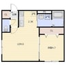 e-Life 1LDKの間取り