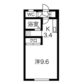 間取図 クリア恵庭