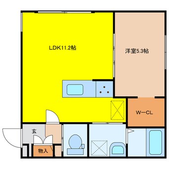 間取図 パルテール有明