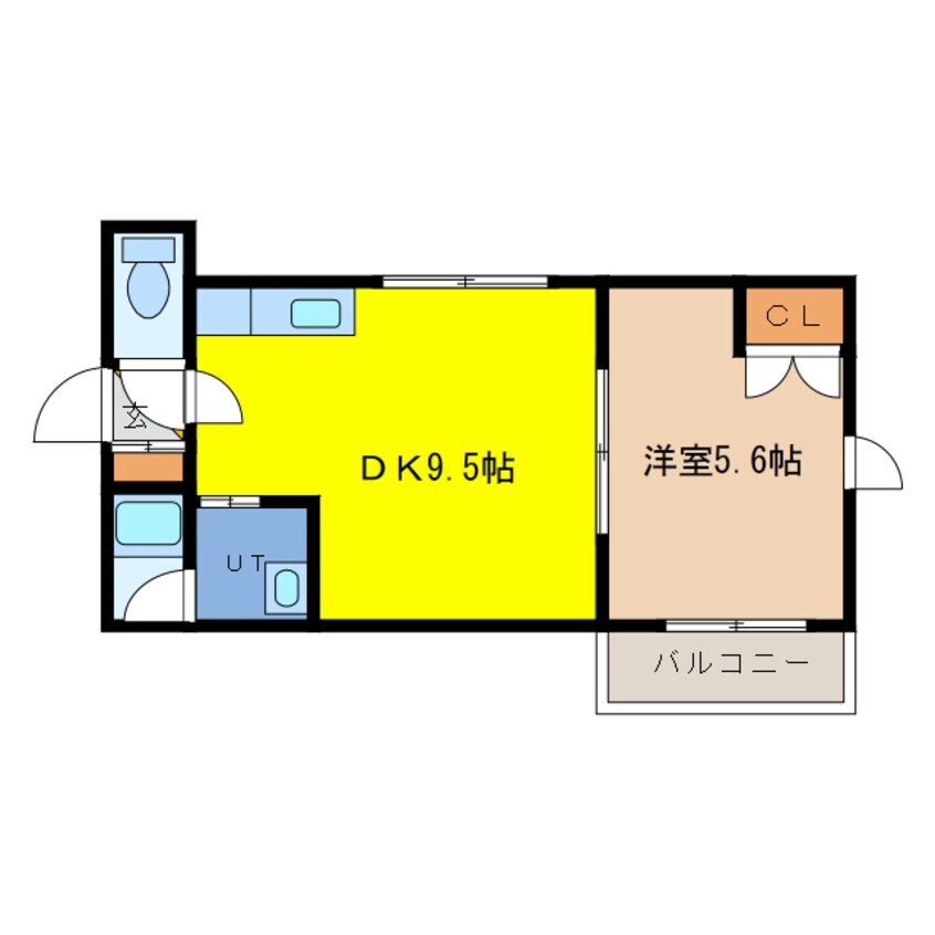 間取図 ラザール末広