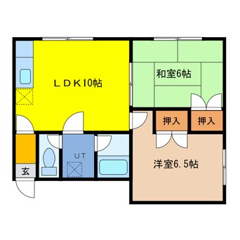 間取図 イーストヴィラ