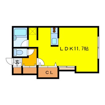 間取図 メゾンド幸ビル