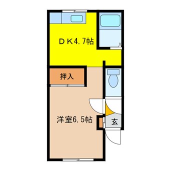 間取図 パレスモジュールＢ