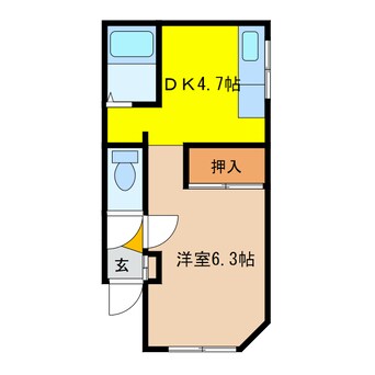 間取図 パレスモジュールＢ