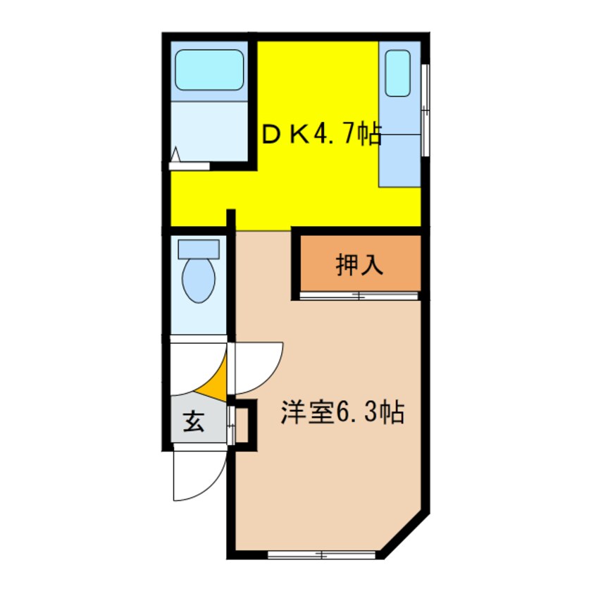 間取図 パレスモジュールＢ