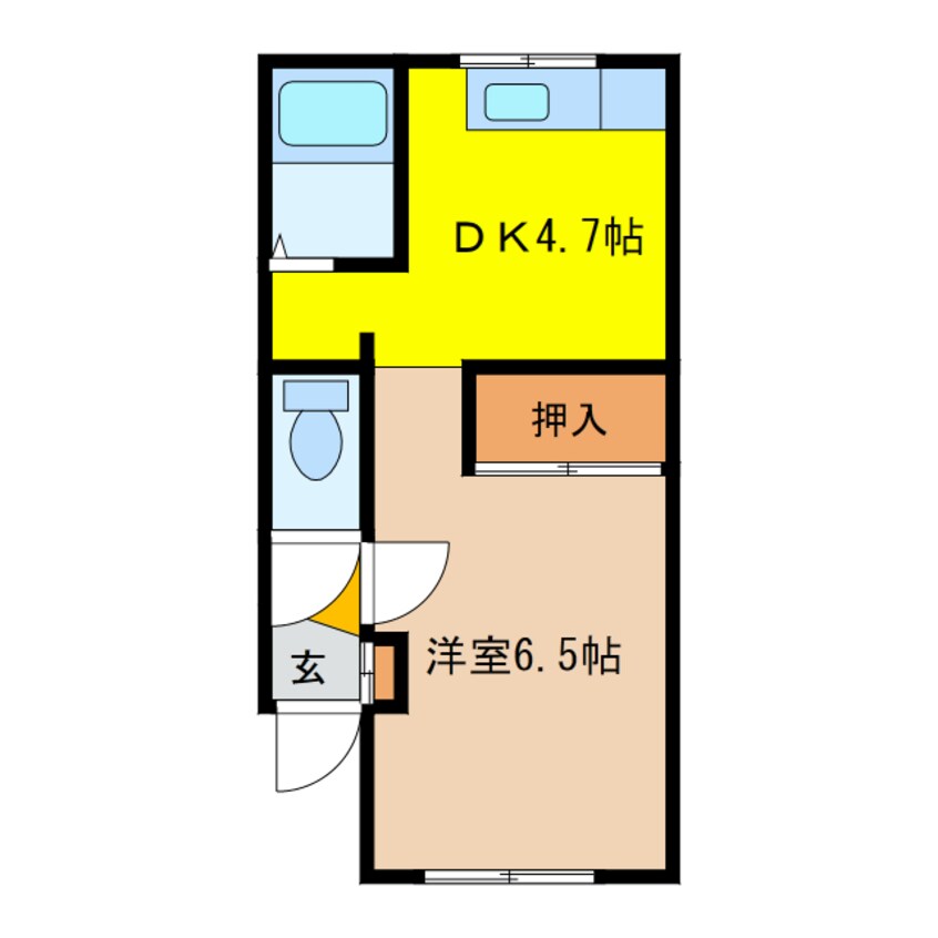 間取図 パレスモジュールＢ