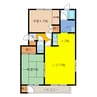 エステーラＶ 2LDKの間取り