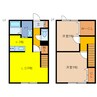 ストロベリーハウスⅡ 2LDKの間取り
