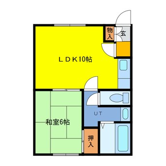 間取図 メゾンドクレールＳ