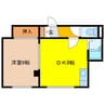 フレンドハウス２ 1DKの間取り