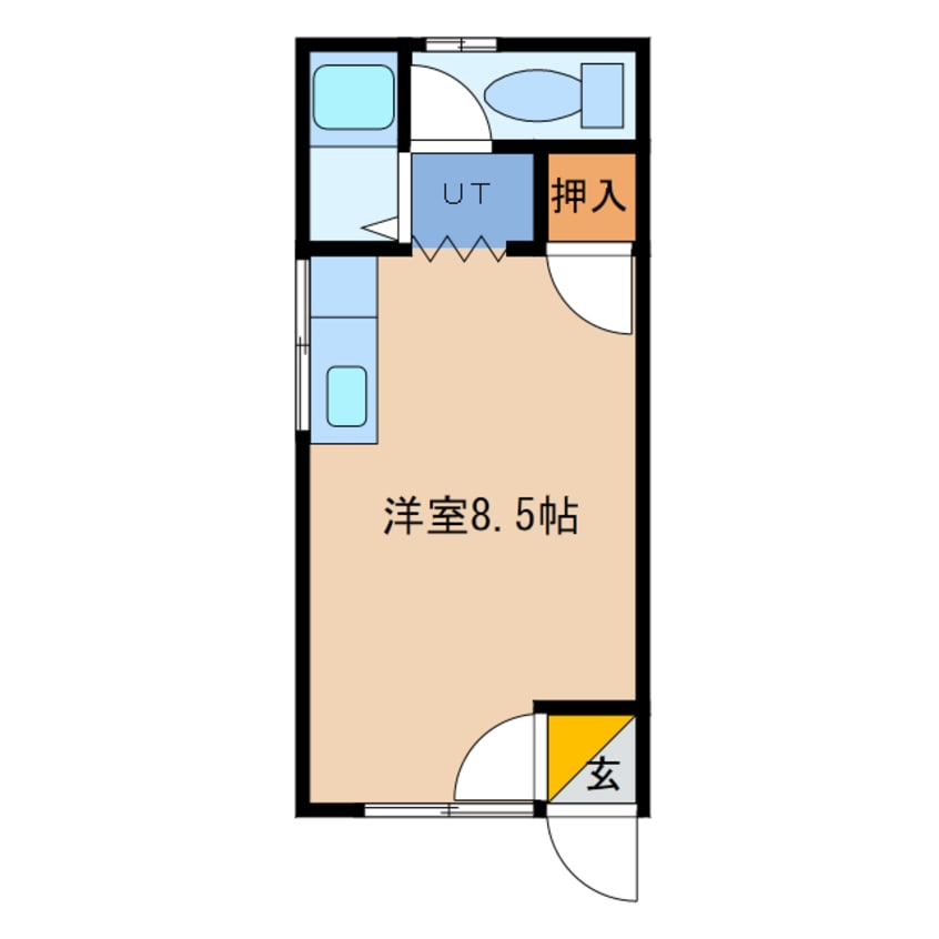 間取図 ピースグランデⅠ