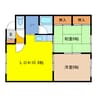 ハートランドⅡ 2LDKの間取り