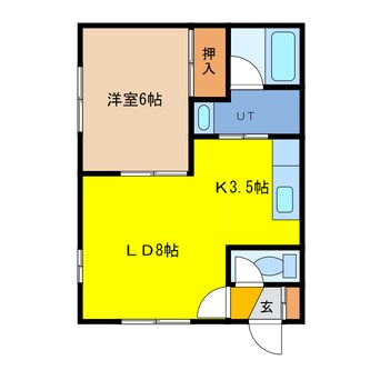 間取図 グリーンヒルハイム