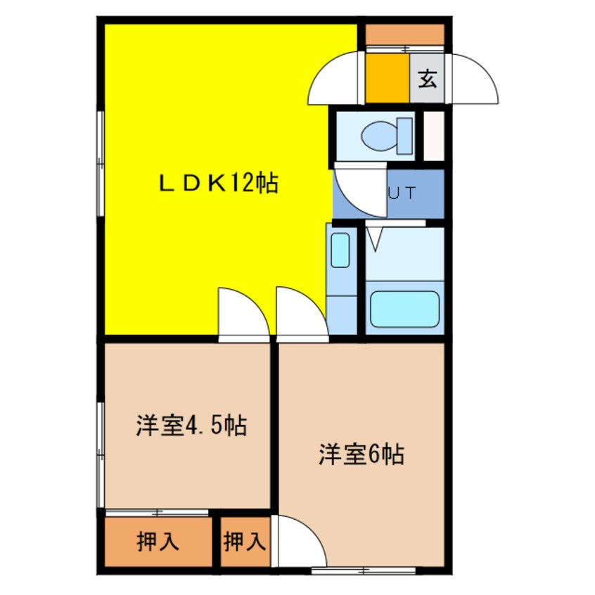 間取図 サンシャイン15