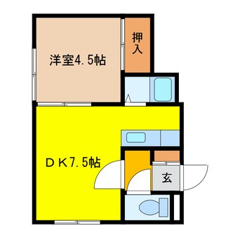 間取図 コウケンハイツ