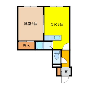 間取図 コウケンハイツ