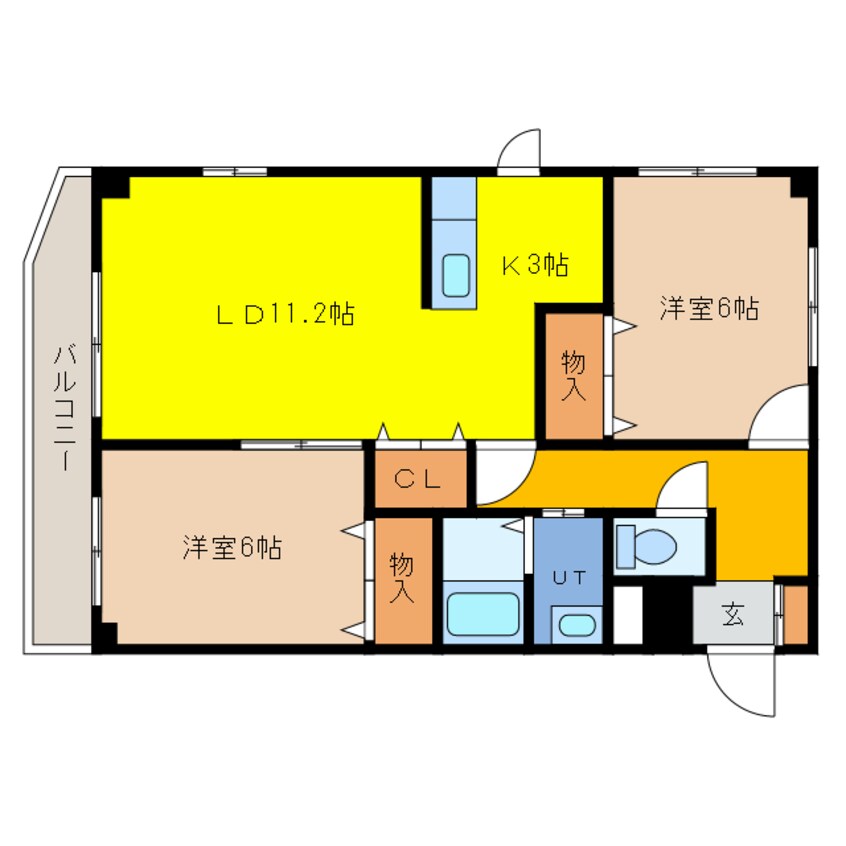 間取図 ホークフェザータワー