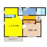 HASKAPP 1LDKの間取り