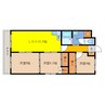 LIV＋千歳 3LDKの間取り