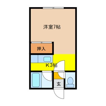 間取図 栄町ハイツⅡ