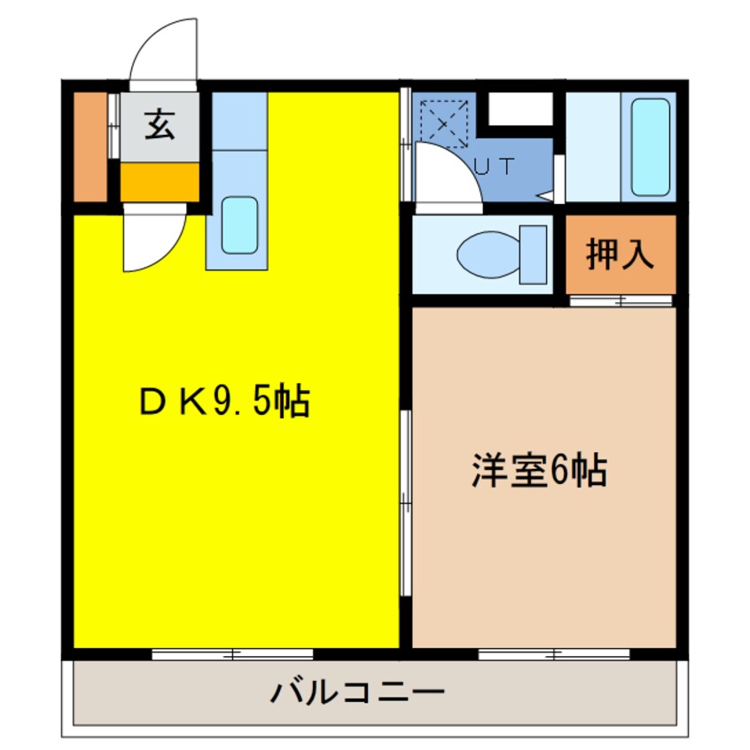 間取図 ウイング信濃