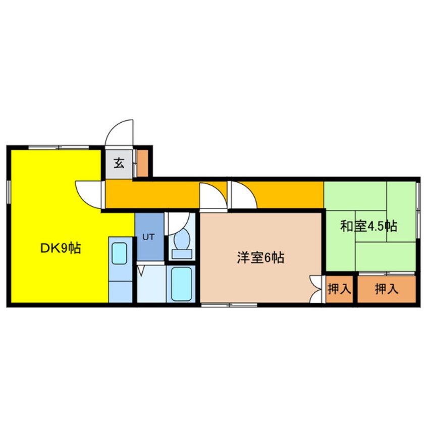 間取図 アークス北栄