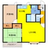 YAMADAハイツ 2LDKの間取り