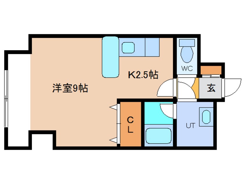 間取図 センチュリーパレス表町