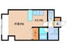 センチュリーパレス表町 1Kの間取り