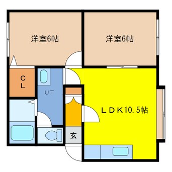 間取図 ミュゲパレス