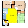 アネックス・Ｔ 3DKの間取り