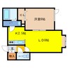 M＆Ｓ　8810 1LDKの間取り