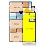 Pace住吉 3LDKの間取り