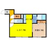 GMA 1LDKの間取り