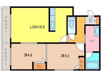 間取図 ENCHAN-THE千歳北栄