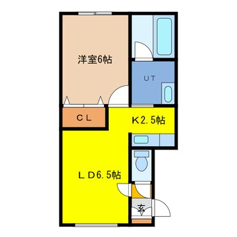 間取図 Le-Ciel錦町Ⅰ