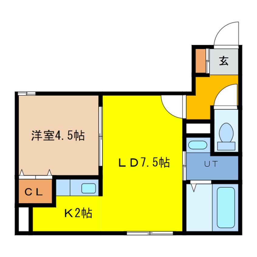 間取図 アマン幸町