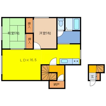 間取図 スターハイツ